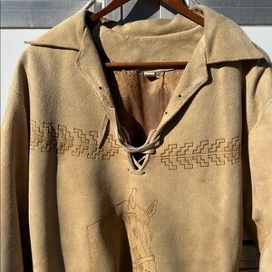 Vintage Leather Frontier Jacket